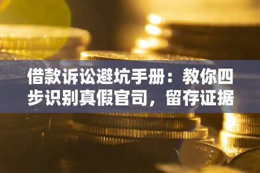 北京借款诉讼避坑手册：教你四步识别真假官司，留存证据不踩雷