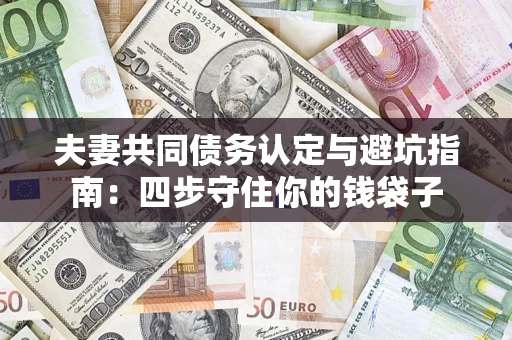 北京夫妻共同债务认定与避坑指南：四步守住你的钱袋子