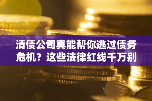 北京清债公司真能帮你逃过债务危机？这些法律红线千万别踩