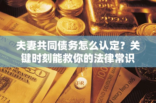 北京夫妻共同债务怎么认定？关键时刻能救你的法律常识