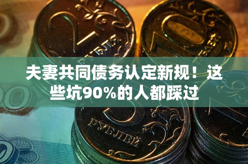 北京夫妻共同债务认定新规！这些坑90%的人都踩过